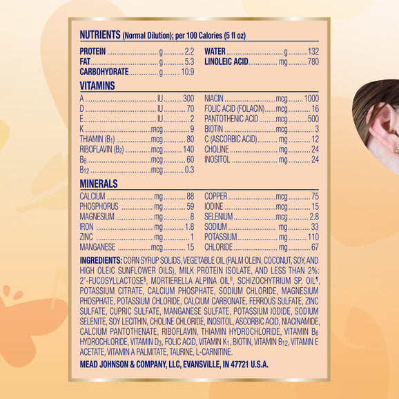 Enfamil NeuroPro Sensitive Infant Baby Formula - 6 pack (43.2 total oz)